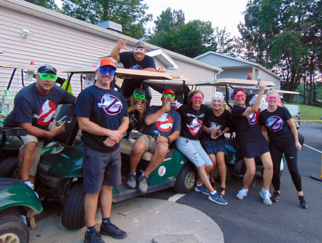 Ghostbusters' Men's Team wins OCO's Glow-A-Fun Golf tourney